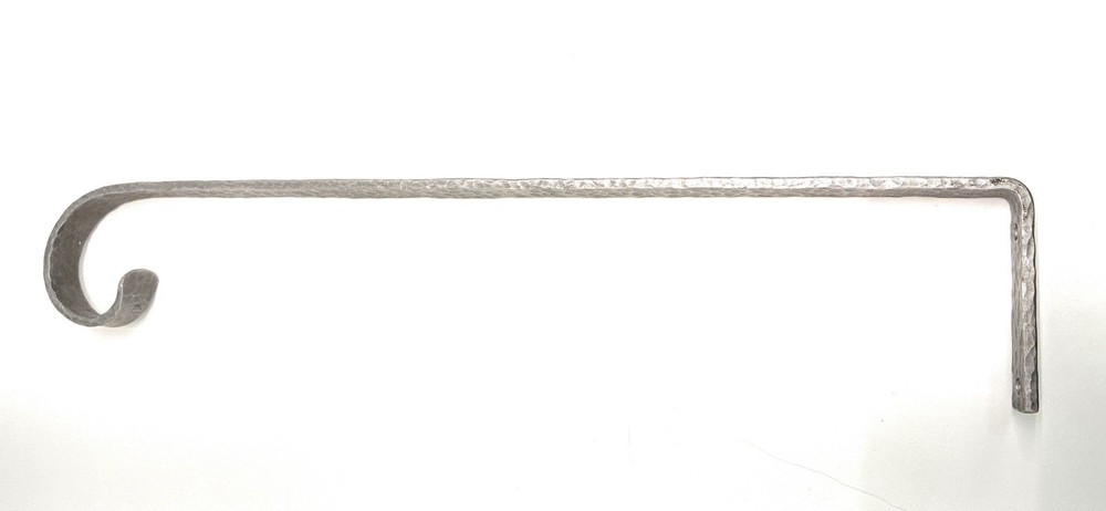 Handmade Hammered Aluminum Plant Hook 11 inches