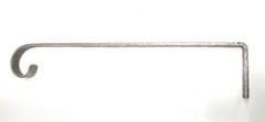 Handmade Hammered Aluminum Plant Hook 11 inches