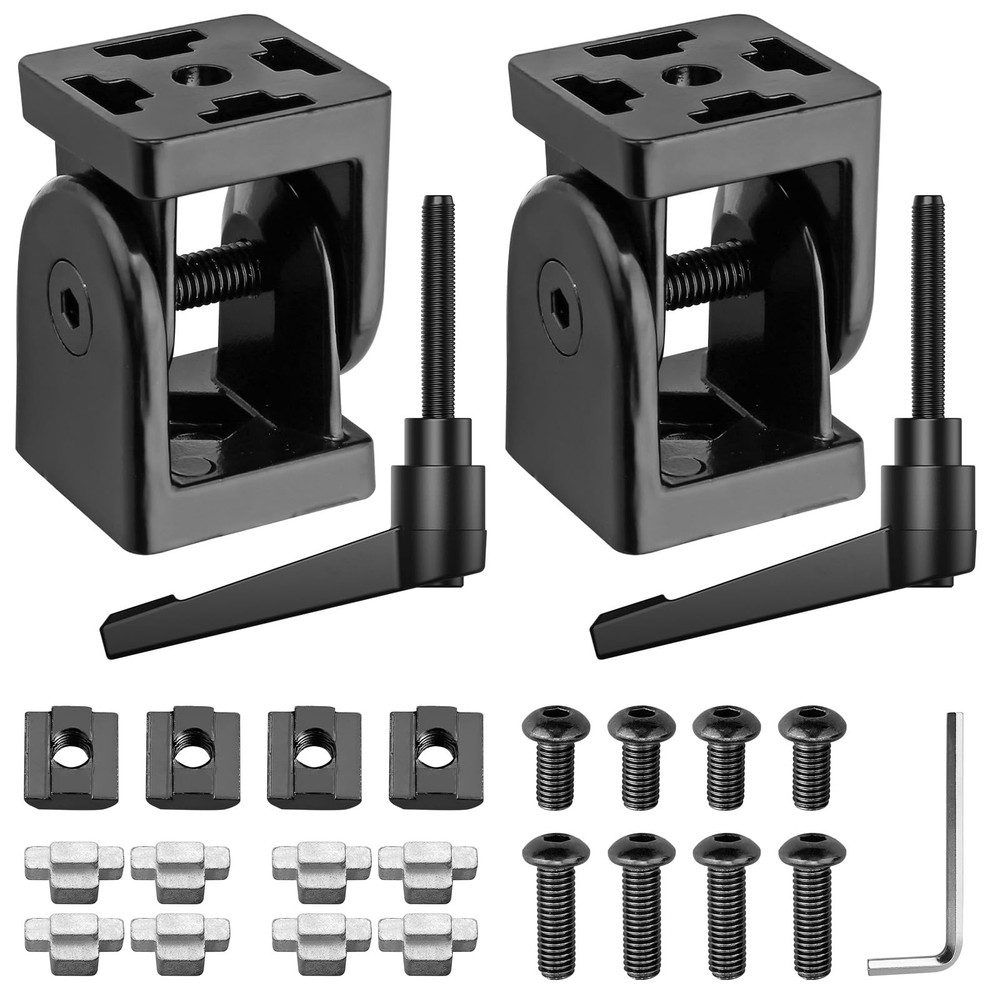 Angle Connector Joint 4040 Nut 8 180° Rotation – Flexible Hinge for Aluminum