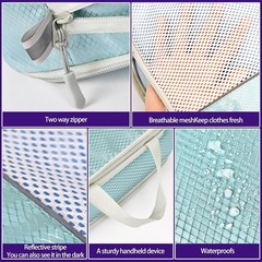 Compression Packing Cubes for Suitcases 6 Set Travel Luggage Organizer Packin…