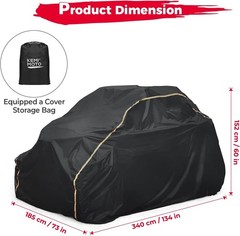 X3 Waterproof UTV Cover for Can-Am Maverick 2017-2025, 2 Seater, 134″x73