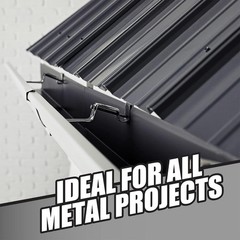 WeatherMaster Metal Roof Sealant, Brown – Premium Polymer Caulk for Aluminum,…