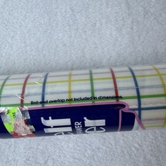 Vintage Rubbermaid Shelf Drawer Liner Candy Strip Stripe Colorful 5385 12 Inch
