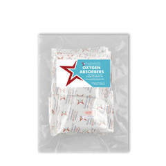PackFreshUSA 1000cc Oxygen Absorber Packs Food-Grade Non-Toxic – 25 Pack