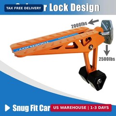 TOOENJOY Universal Fit Car Door Step, Foldable Roof Rack Door Step Up on Door La