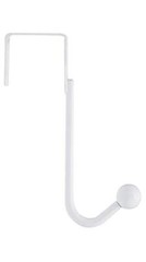 Hardware BP9990130 Utility Over The Door Metal Hook, 1 in (25.5 mm), White