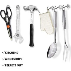 Strong Neodymium Magnetic Hooks Kitchen Refrigerator Storage & Cruise Essentials