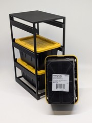 Storage Rack for Lowe’s Teeny Totes 6036639 (Bins not Included)