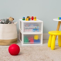 Stackable Storage Drawer Organizer Craft Supplies Snacks Vitamins Medicine New