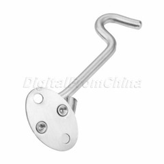 Stainless Steel Cabin Hook And Eye Latch Lock Shed Gate Door Window Catch Holder