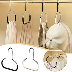 4x Metal Baseball Cap Hangers – Closet Hat Rack Storage Organizer for Ball Caps