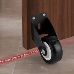4 PCS 2 Inch Gate Wheels AntiSag Door Bottom Support Casters Wood Rollers