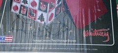 2 Vintage 1980s 90s Whitney Cardboard Christmas Holiday Storage Chest Box #889