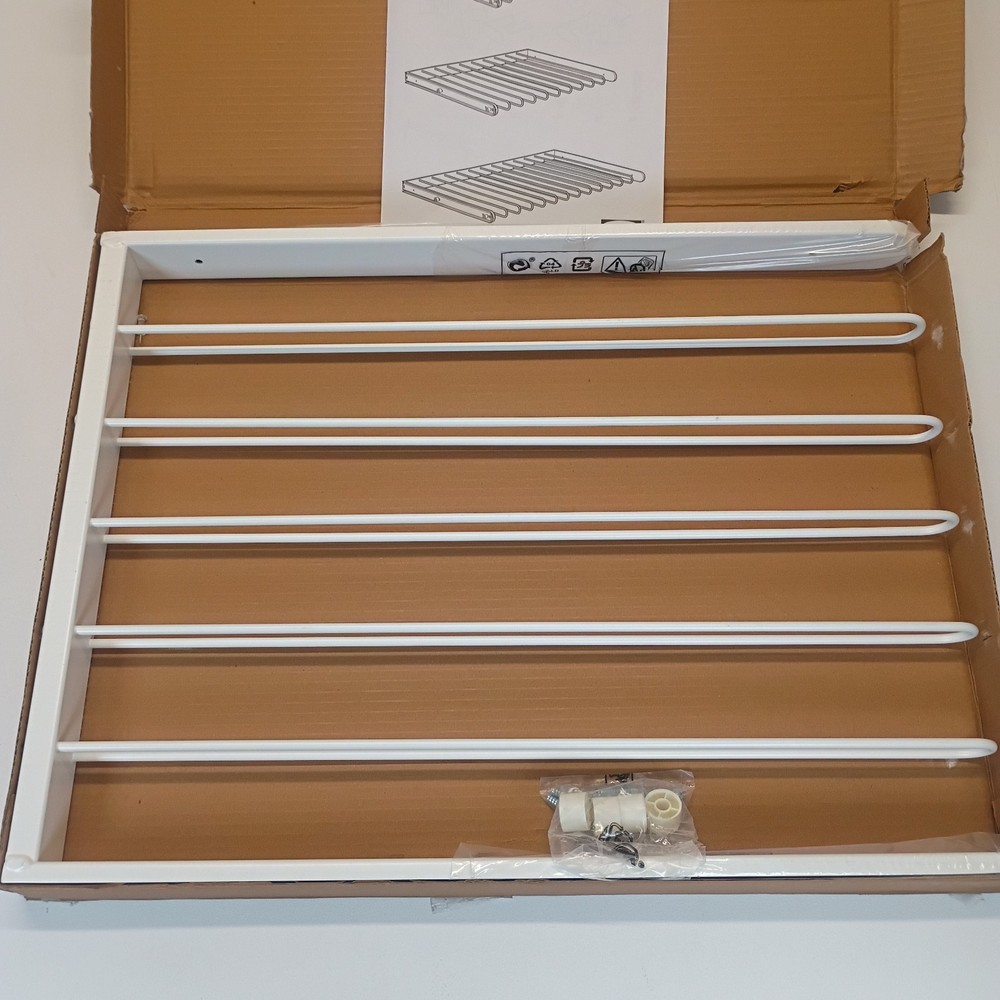 NEW Ikea KOMPLEMENT 902.573.50 pants hanger White 19 5/8 x 22 7/8 Closet