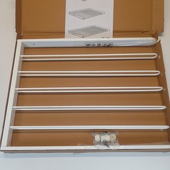 NEW Ikea KOMPLEMENT 902.573.50 pants hanger White 19 5/8 x 22 7/8 Closet
