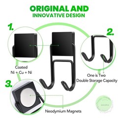Magnetic Hooks 6 Pcs 50lbs+ Magnet Hook 2026 Cruise Essentials Heavy Duty Double
