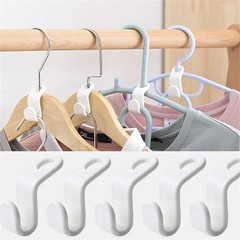 Clothes Hanger Connector Hooks Closet Space Saver Cascading Wardrobe Organizer