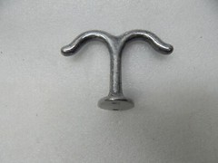 10 pcs Ives by Schlage 580A92Ceiling Hook Pewter color shelf hook swag lamp