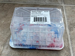 5 Lowes Tie Dye Teeny Tote Tiktok Viral Mini Plastic Storage Totes, free ship