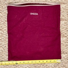 Oneida Silver Tarnish Keeper Storage Zipper Bags Two 15″ X 15″ & One 12″ X 9″
