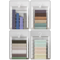 1pc Multi-Layer Folding Pants Hanger Non-Slip Closet Organizer Clip – NEW
