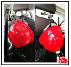 2 Pack Flexible Over The Seat Hard Hat Rack Holder for Vehicle Truck Car