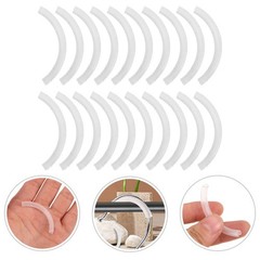 100Pcs Clear Hook Tips Sleeve Universal Fit Hanger Wire Protectors