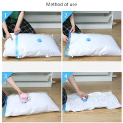 5/10 Pack Vacuum Storage Bags Space Saver Garment Seal Clothes Compression Bag