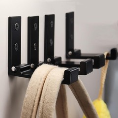 Folding Coat Hooks 4pcs Foldable Hook Wall Mounted for Hanging Coat, Jacket, …