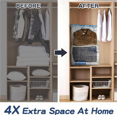 XXL Jumbo Vacuum Storage Bags, 47”X35” Extra Large Space Bags for Blanket, Bed