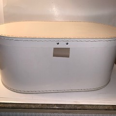 IKEA Storage Box 17 1/8” L x 9 1/2” W x 7 1/2” T Egg Shell Color