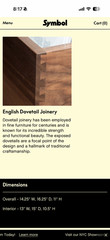 Record LP Crate, Storage Box, Solid Walnut, Dovetail Joinery, Symbol Audio
