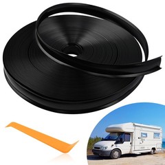 1″ x 100Ft RV Trim Molding Insert Rubber Vinyl Flexible Trim Insert for Camper