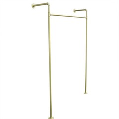 Metal Clothing Rack Dress Hanging Display Stand Home Storage Shelf Rack Gold NEW
