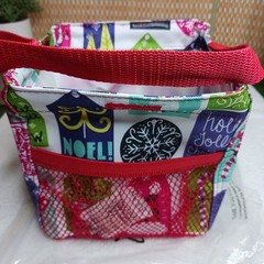 Thirty-One 31 Little Carry All Caddy – Hello Holiday NEW Handle 5.5″