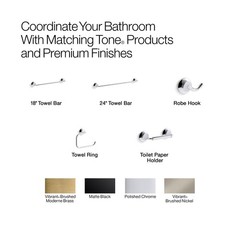 27427-CP Tone™ Robe Hook, Polished Chrome