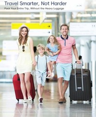 2PACK Travel Vacuum Bags With Wireless Pump Airtight & Waterproof For Traveling
