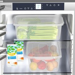 14 Quart Clear Plastic Storage Bins with Lids – Set of 4 Latching Containers