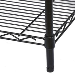 Wire Shelving Rack Shelf 4-Tier Household Kitchen Storage Metal Shelf Organizer