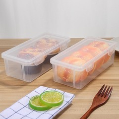 Bread Stora Box Airtight Plastic Container 7.48X3.74X2.36In