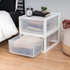 Stackable Storage Drawer Organizer Craft Supplies Snacks Vitamins Medicine New