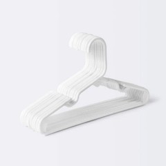 10ct Baby Clothes Hangers – BPA-Free, Strap Notches, Dresses, Shirts, Tank Tops