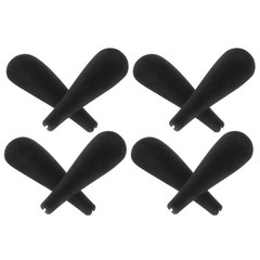 8Pcs Universal Fit Velvet Shoulder Protector Pads for Clothing Hanger Support