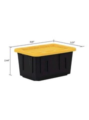 10 Pack Greenmade Mini Bins with Lids Stackable Storage Bins for Organizing