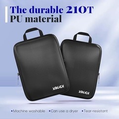 6-Piece Travel Compression Packing Cubes Set Luggage Organizer Bags for Carry-On