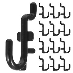 100 Pcs Garage Storage Utility Hooks Pegboard Wall Organizer Accessories