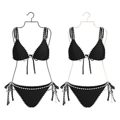 Body Shape Bikini Hanger Wire Body Shape Display Hangers Metal Lingerie Hangers