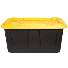 Greenmade 27-Gallon Heavy Duty Plastic Storage Bins, 4-Pack – Large, Durable