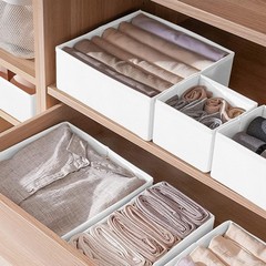 Collapsible Fabric Drawer Organizers for Nursery or Bedroom Clothing Storage