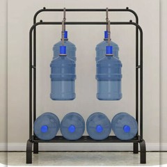 Heavy Duty Clothing Garment Rack Clothes Organizer Double Rails Rolling Hanger
